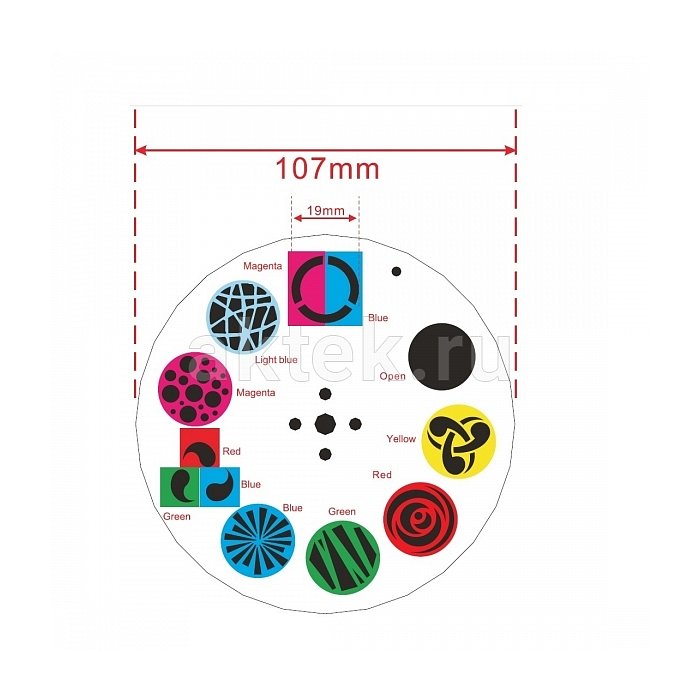 Сканер American DJ Comscan LED System 4