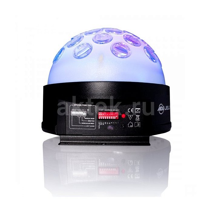 Светодиодная цветомузыка дискошар American DJ Jelly Dome LED 3