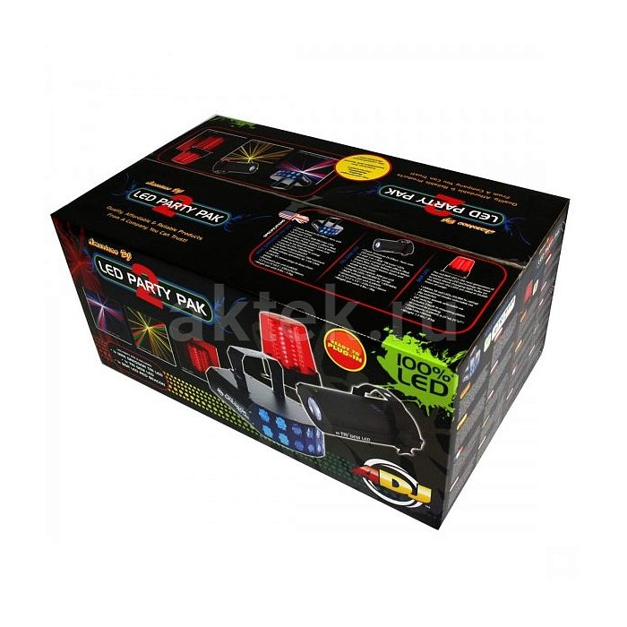 Светодиодная цветомузыка American Dj LED Party Pak 2 6