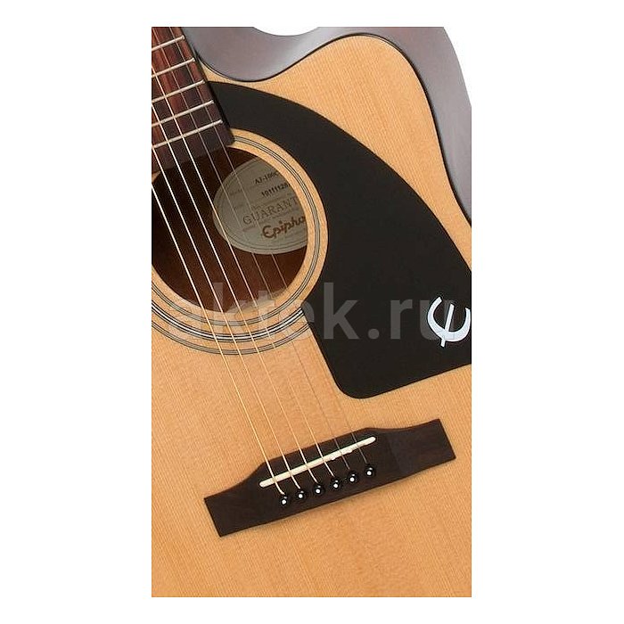 Гитара электроакустическая EPIPHONE AJ-100CE (PASSIVE) NATURAL 5