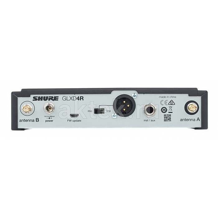 Цифровая радиосистема SHURE GLXD24RE/B87A Z2 2.4 GHz 2