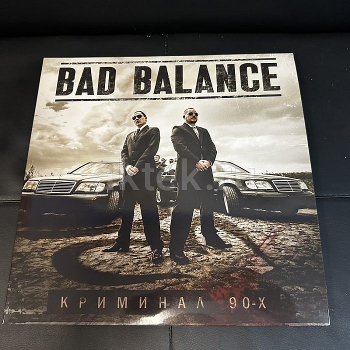 Виниловая пластинка BAD BALANCE - КРИМИНАЛ 90-Х 180 GRAM BLACK VINYL 12"