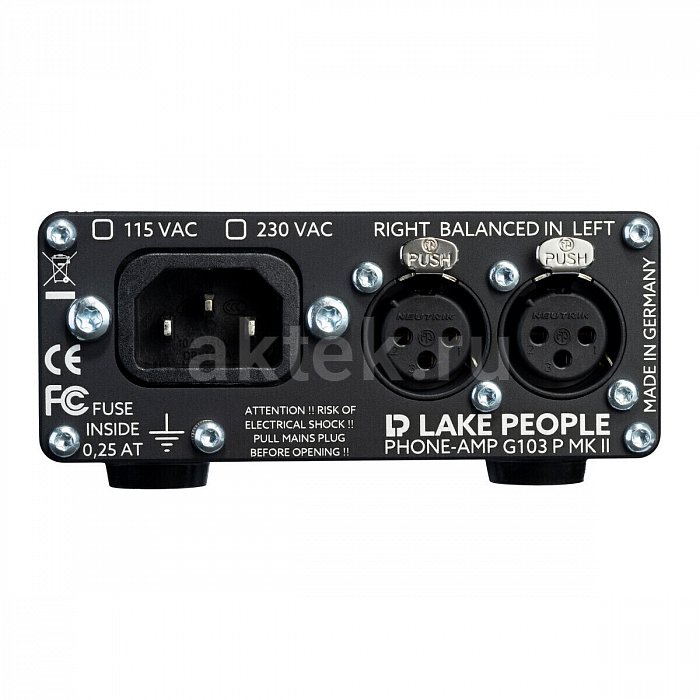 Усилитель для наушников Lake People Phone-Amp G103-P MKII 9