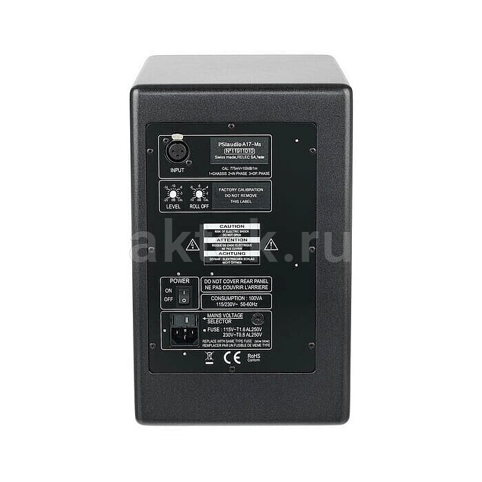 Студийный монитор PSI AUDIO A17-M Metal Black 8