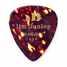 Dunlop 483P05XH Celluloid Shell Extra Heavy медиаторы, целлулоид, 12 шт