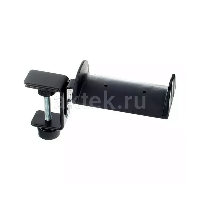 K&M 16090-000-55 настольный держатель для четырёх наушников, стальной, чёрный 2