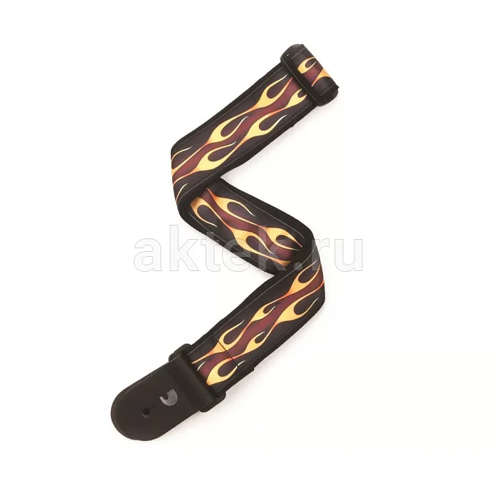 D’Addario 50F09 нейлоновый гитарный ремень, 89–151 см