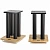 Стойка для акустики Radiotehnika T4B Black/Wood