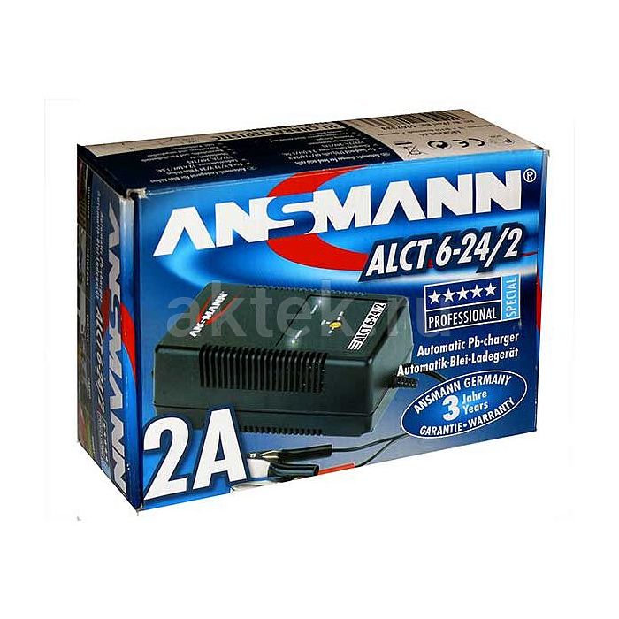 Зарядное устройство для свинцово-кислотных аккумуляторов ANSMANN 1001-0016 ALCT 6-24/2 3