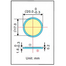 Батарейка таблетка ANSMANN CR2016 1шт. 2