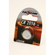 Батарейка таблетка ANSMANN CR2016 1шт.