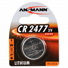 Батарейка таблетка ANSMANN CR2477 1шт. 2