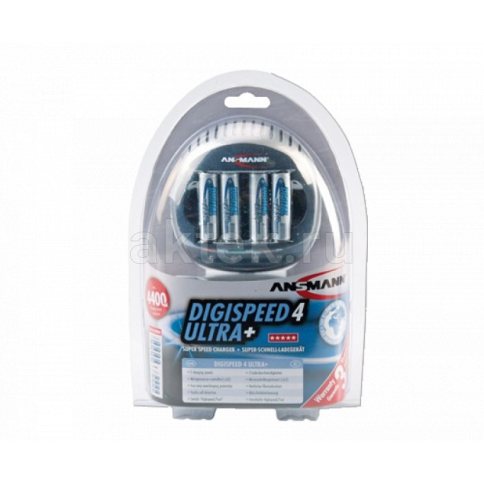 Зарядное устройство ANSMANN Digispeed 4 Ultra plus 4