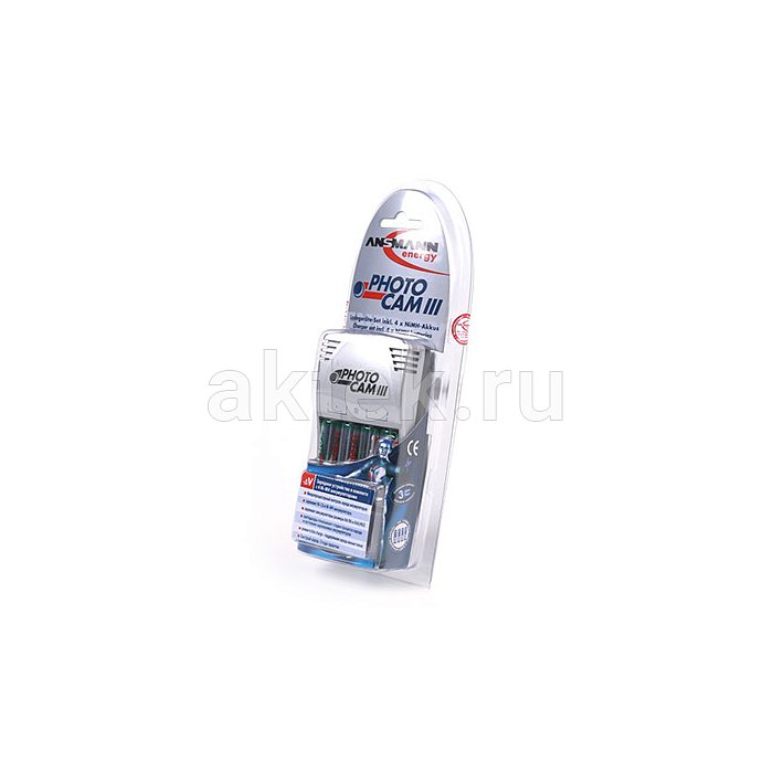 Зарядное устройство ANSMANN PHOTO CAM III/2400 2