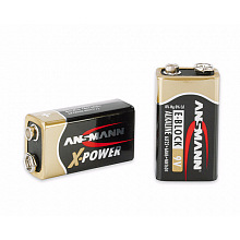 ANSMANN X-POWER 6LR61 1 шт.  2