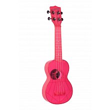 Укулеле сопрано KALA WATERMAN by  KA-SWF-PK Waterman Fluorescent Pink, Soprano Ukulele 2