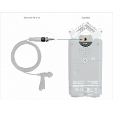 Петличный микрофон SENNHEISER ME 2-(N)US 2