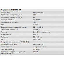 Ручной передатчик Sennheiser SKM 500-945 G3 2