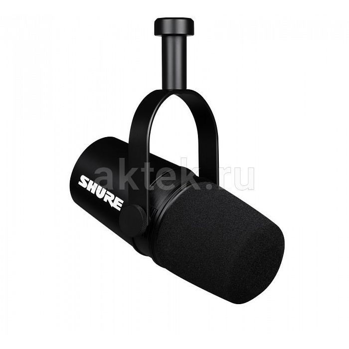 Shure MV7X Black динамический кардиоидный подкаст-микрофон с выходом XLR 2