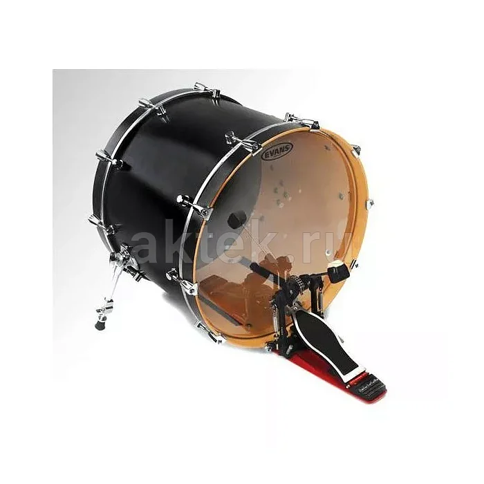 Evans BD22HG Hydraulic Glass 22" пластик бас-барабана, двухслойный