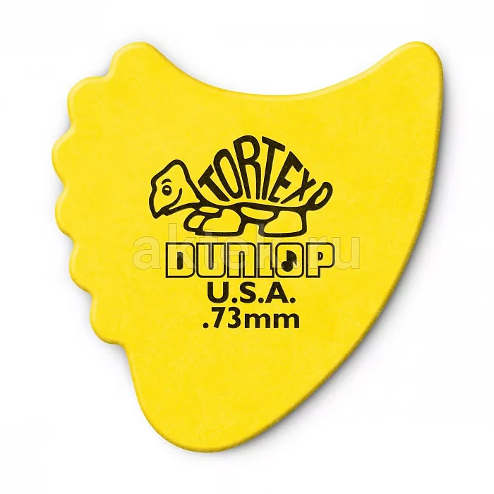Dunlop 414R073 Tortex Fins 72Pack медиаторы, 72 шт