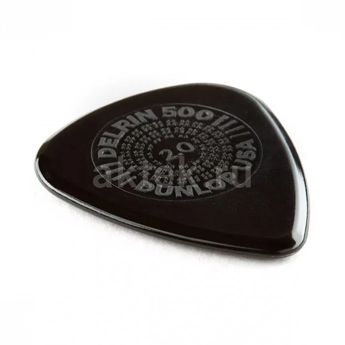 Dunlop 450P200 Delrin 500 Primegrip 12Pack медиаторы, 2 мм 2