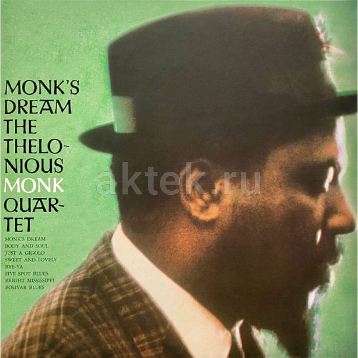 Виниловая пластинка THELONIOUS MONK - MONK'S DREAM BLACK VINYL 12"