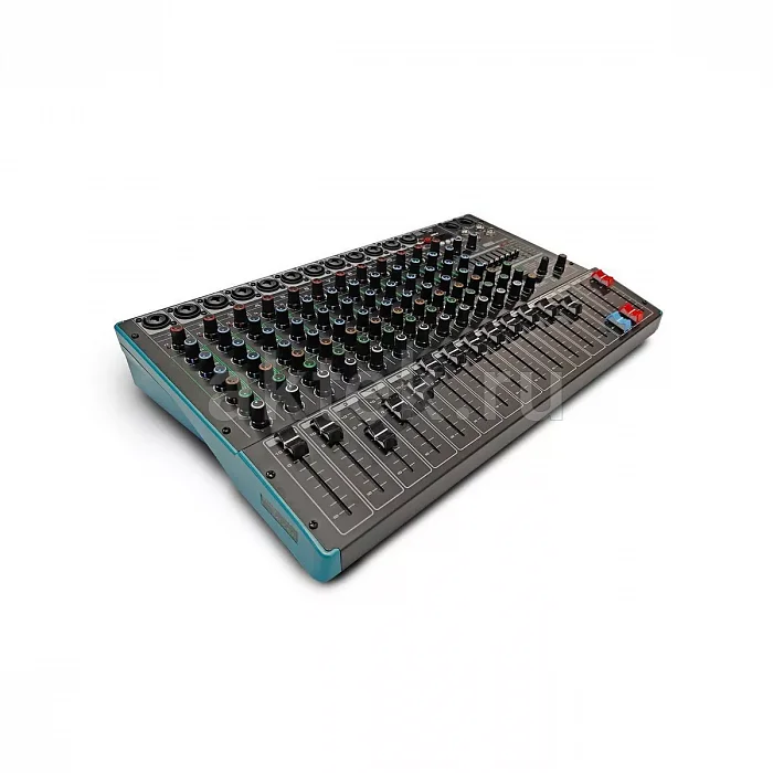 Nordfolk NFX-12USB аналоговый микшер, 12 ComboXLR, 99 эффектов, Bluetooth, USB 2