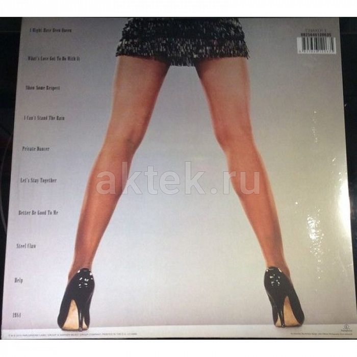 Виниловая пластинка TINA TURNER - PRIVATE DANCER BLACK VINYL 12" 4