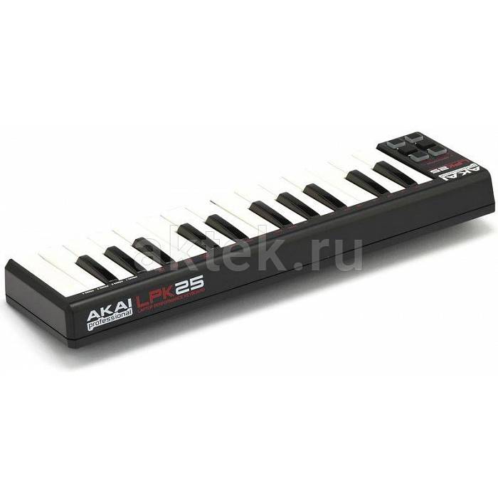 MIDI-клавиатура AKAI PRO LPK25 7