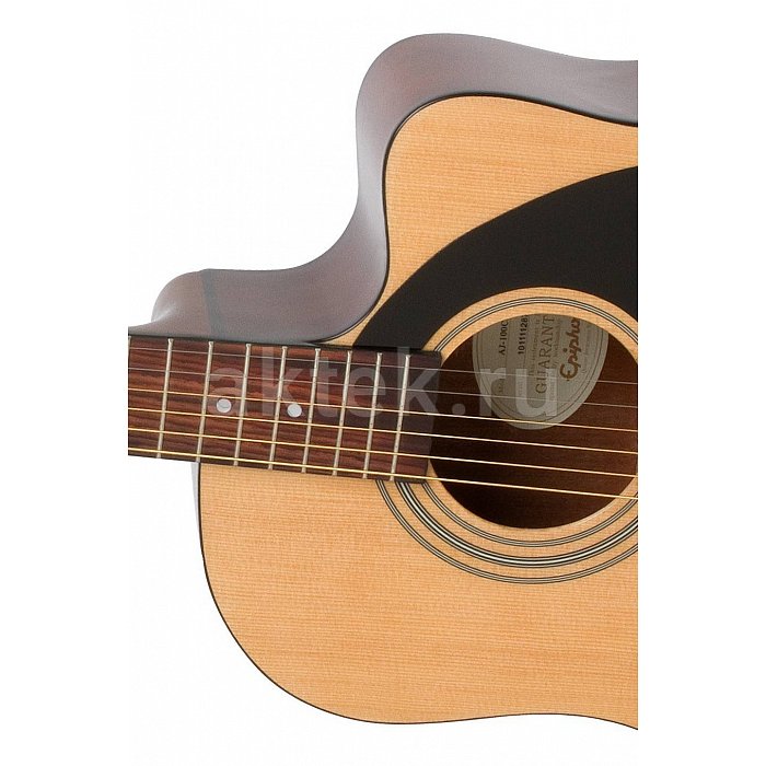 Гитара электроакустическая EPIPHONE AJ-100CE (PASSIVE) NATURAL 3