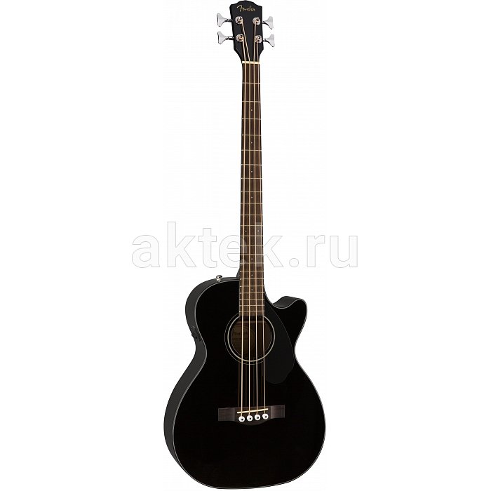 Бас-гитара FENDER CB-60SCE Bass Black LR 3