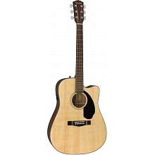 Гитара электроакустическая FENDER CD-60SCE Dread Nat WN 2