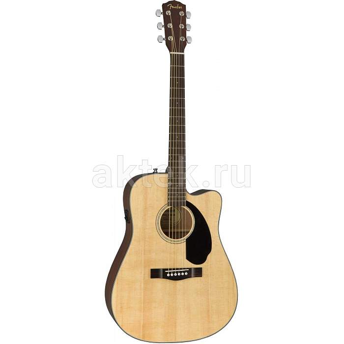 Гитара электроакустическая FENDER CD-60SCE Dread Nat WN 2
