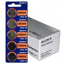 Батарейка таблетка SONY CR2016 2 Батарейка таблетка SONY CR2016 2