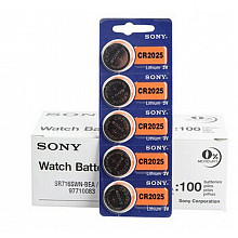 Батарейка таблетка SONY CR2025 2 Батарейка таблетка SONY CR2025 2