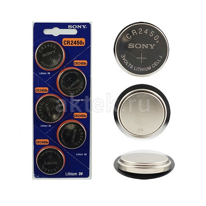 Батарейка таблетка SONY CR2450 2