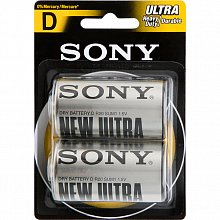 Батарейка D SONY NEW ULTRA R20 1шт.