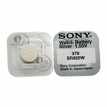 Часовая батарейка SONY SR920W 370 3