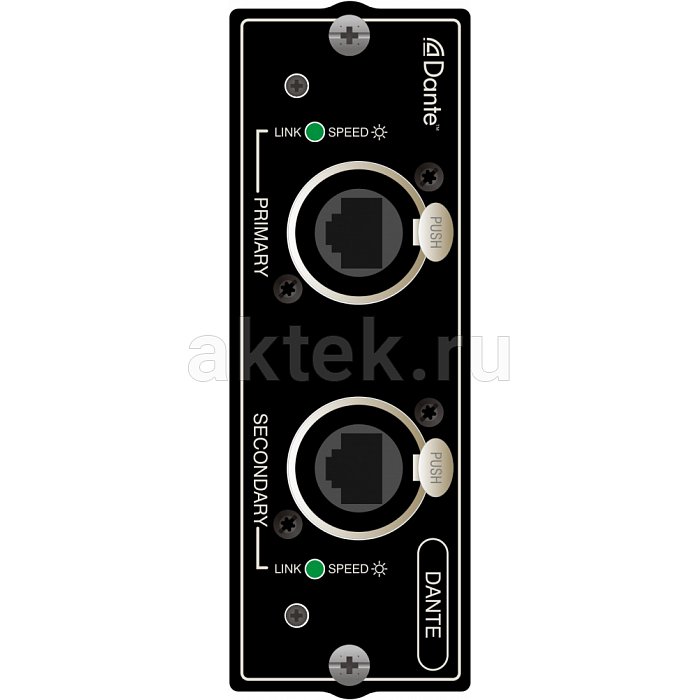 Опциональная карта Soundcraft SiO-DANTE 3
