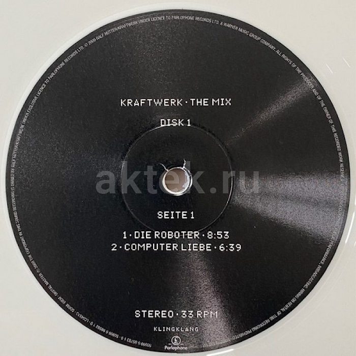 Виниловая пластинка KRAFTWERK - MIX WHITE VINYL 12" 6
