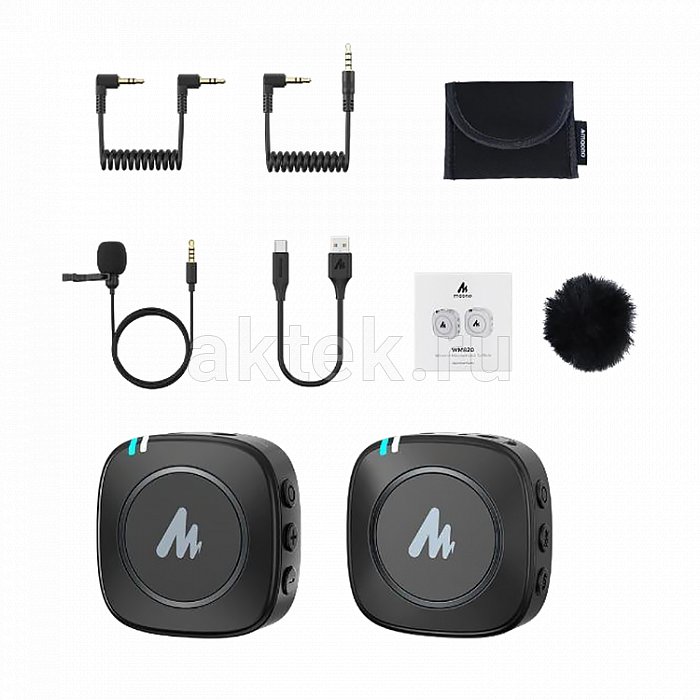 Maono AU-WM820 A1 ультракомпактная двухканальная накамерная 5