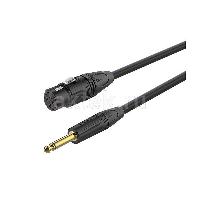ROXTONE GMXJ210/1 аудиокабель XLR–Jack 6,3, 1 м