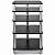 Hi-Fi-стойка Radiotehnika Gorizont Five (180+300+300+300) Black/Silver Tube
