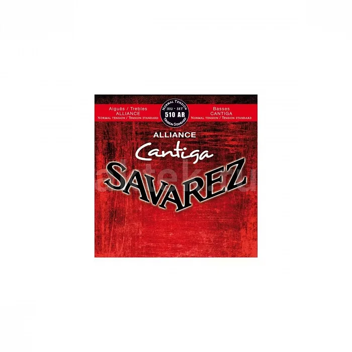 Savarez 510AR Alliance Cantiga Red standard комплект струн, нормальное