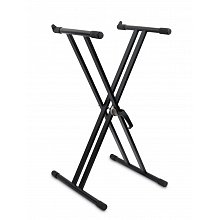 AuraSonics KSD1 клавишная стойка X-образная, усиленная, высота 30-95см