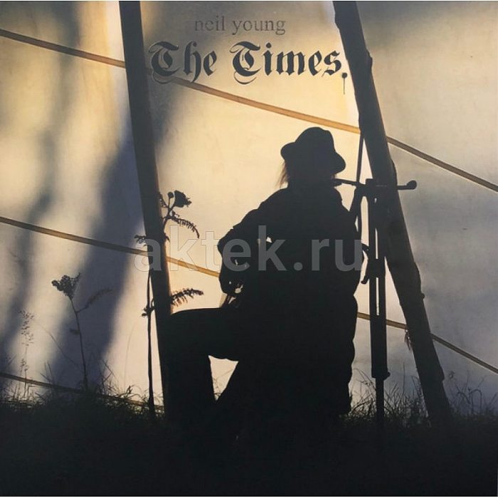 Виниловая пластинка NEIL YOUNG - THE TIMES BLACK VINYL 12"
