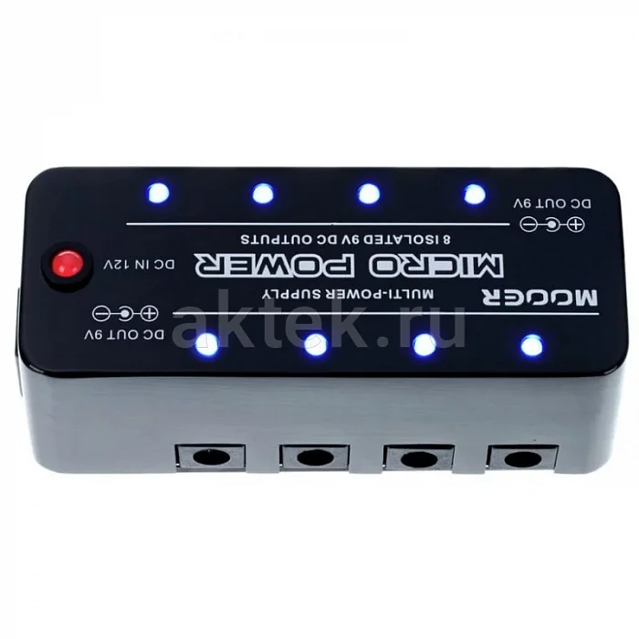 Mooer Micro Power импульсный блок питания, 8 выходов, 9 В 3