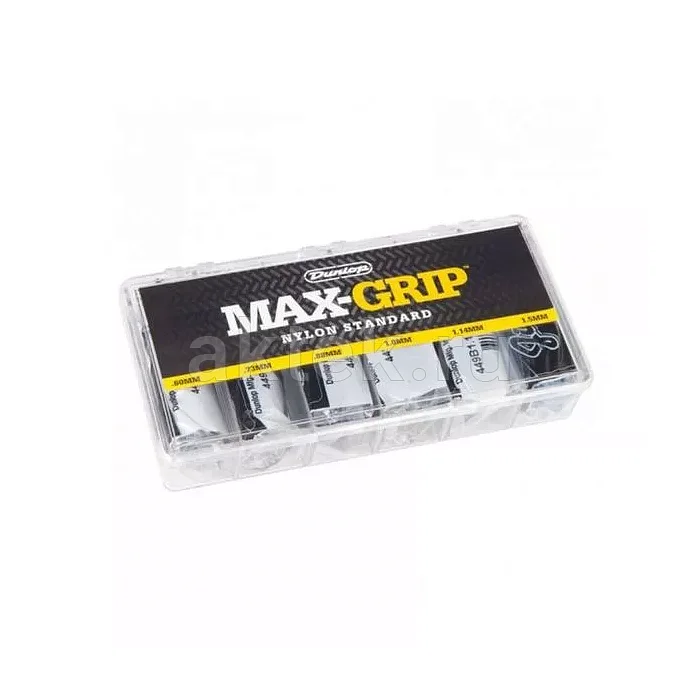 Dunlop 4491 Max-Grip Nylon Standard Display набор медиаторов, нейлон 2