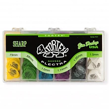 Dunlop 4121 Tortex Sharp Display набор медиаторов, 36 шт